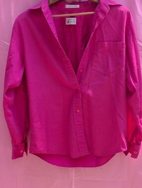 Bright Pink Women's Cotton Camisole Top‎